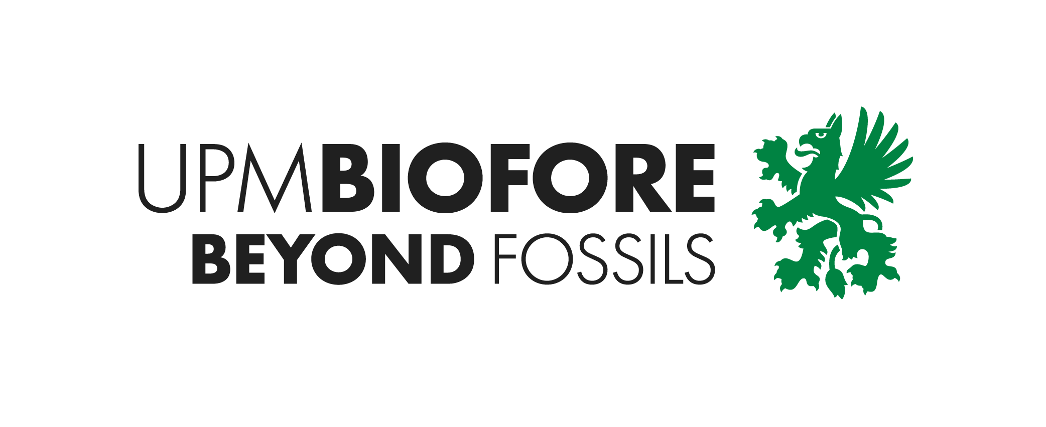 Logo UPM biofore beyond fossils.