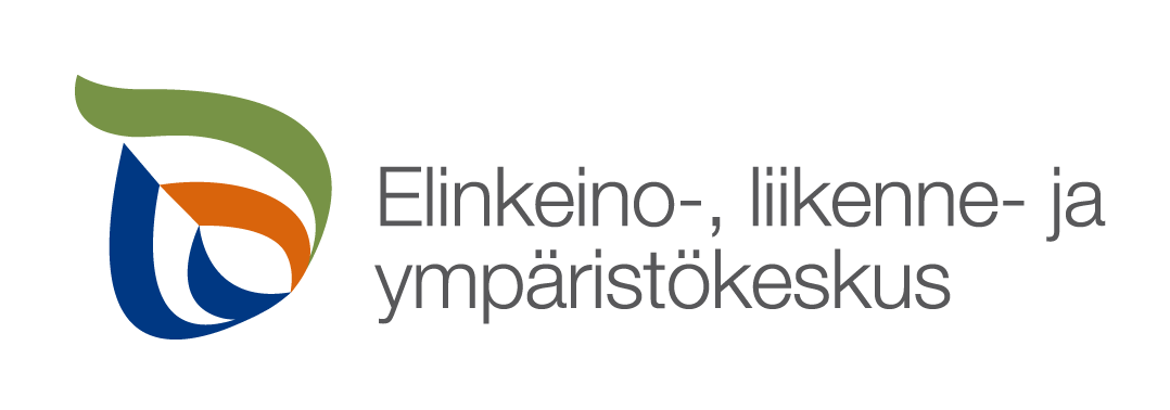 Elinkeino-, liikenne- ja ympäristökeskuksen logo